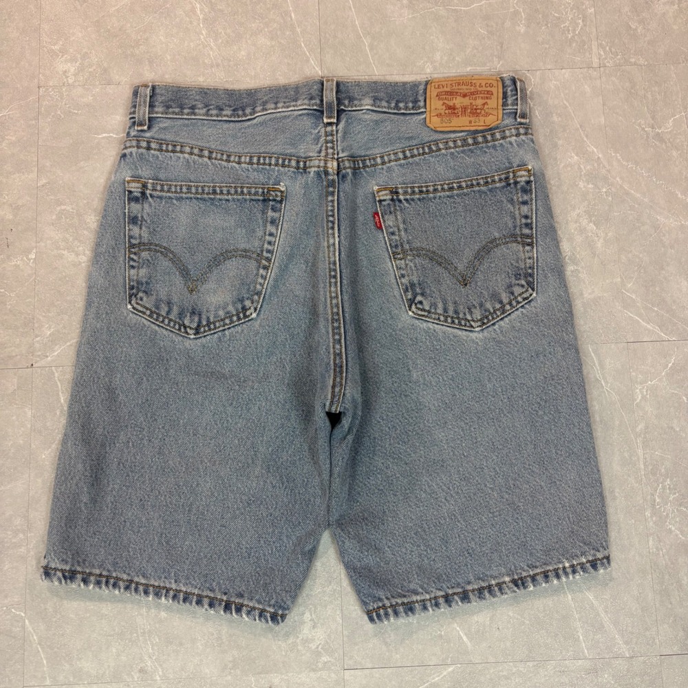 Levi's 505 Light wash denim jorts